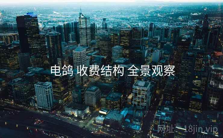电鸽 收费结构 全景观察