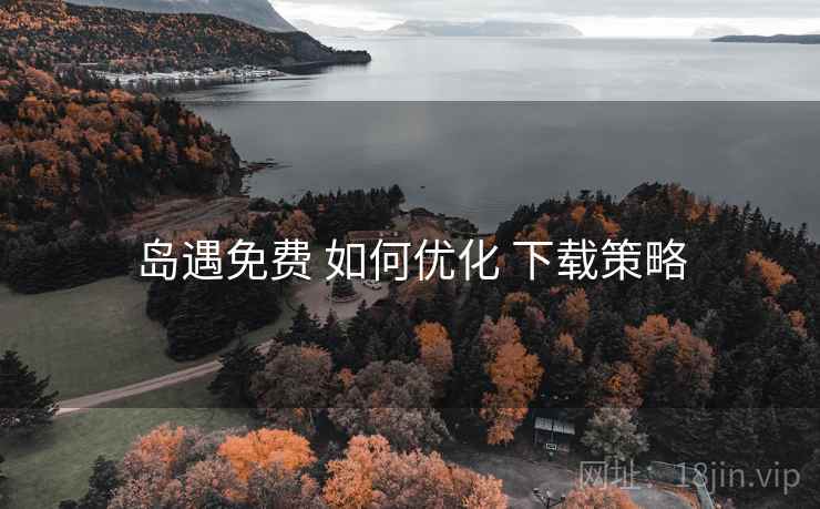 岛遇免费 如何优化 下载策略
