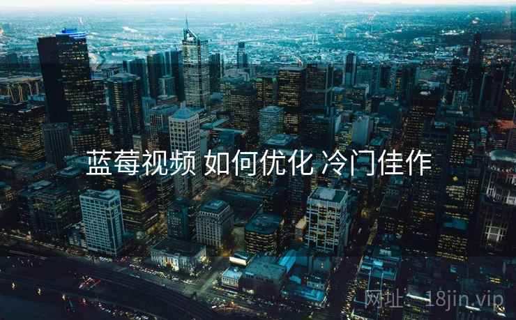 蓝莓视频 如何优化 冷门佳作