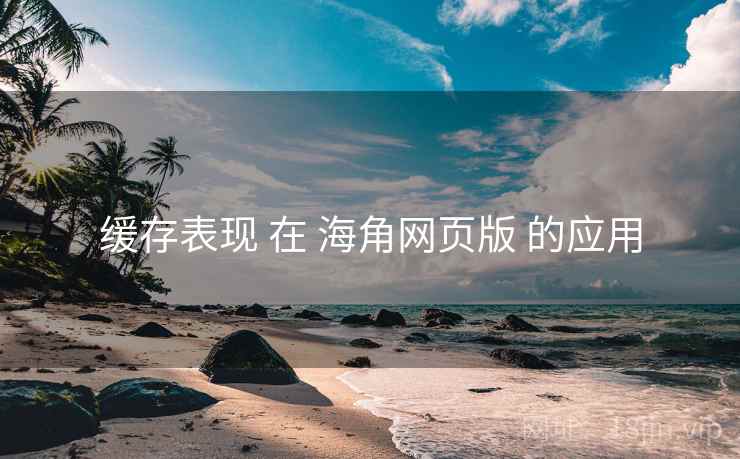 缓存表现 在 海角网页版 的应用