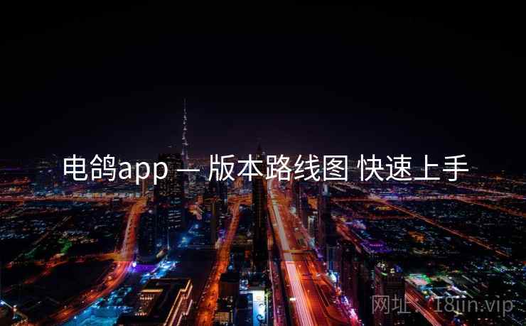 电鸽app — 版本路线图 快速上手