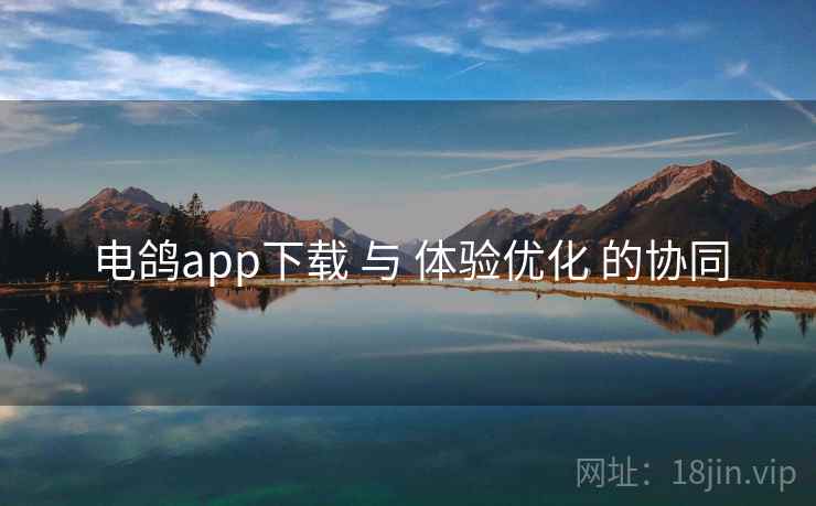 电鸽app下载 与 体验优化 的协同